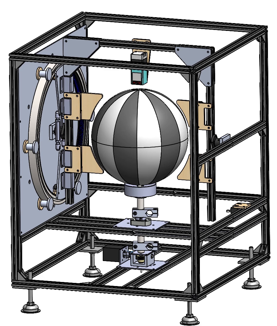 Structure of Taglomal – the spherical surface processing machine