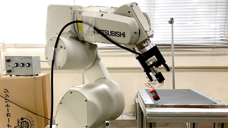Robot-based surface identification