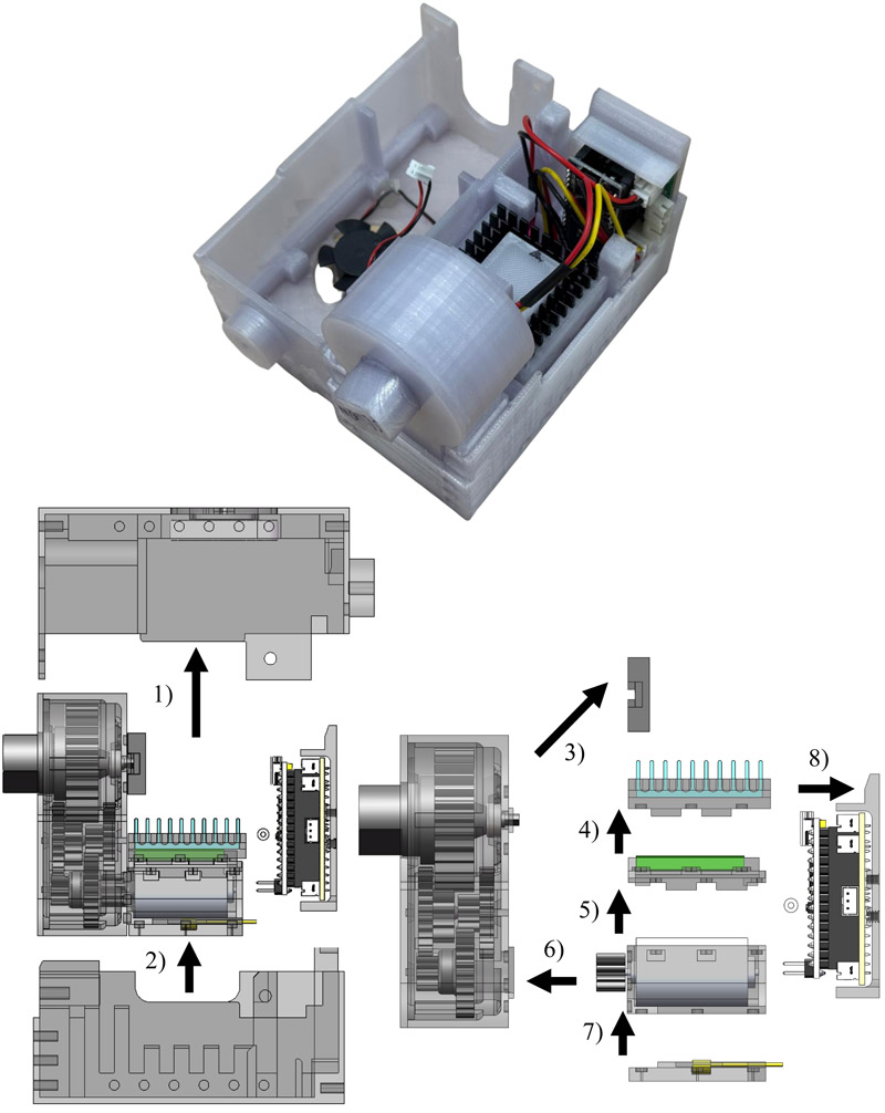 Unit-assembly design for robot recycling