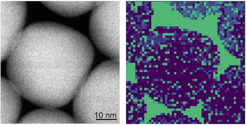LSPR mapping of octahedral AuNPs