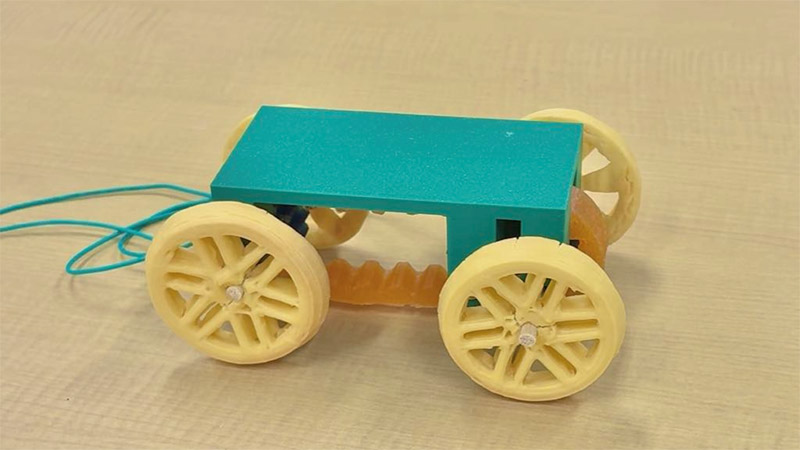 Edible mobile robot