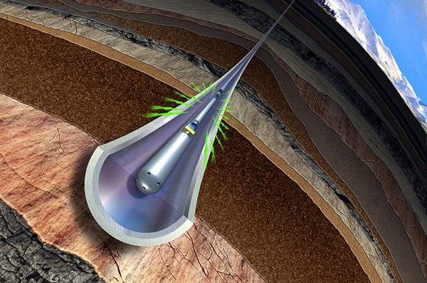 Directional drilling trajectory azimuth