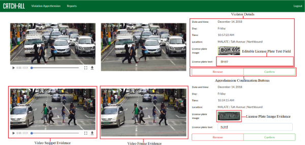 Traffic violation apprehension system