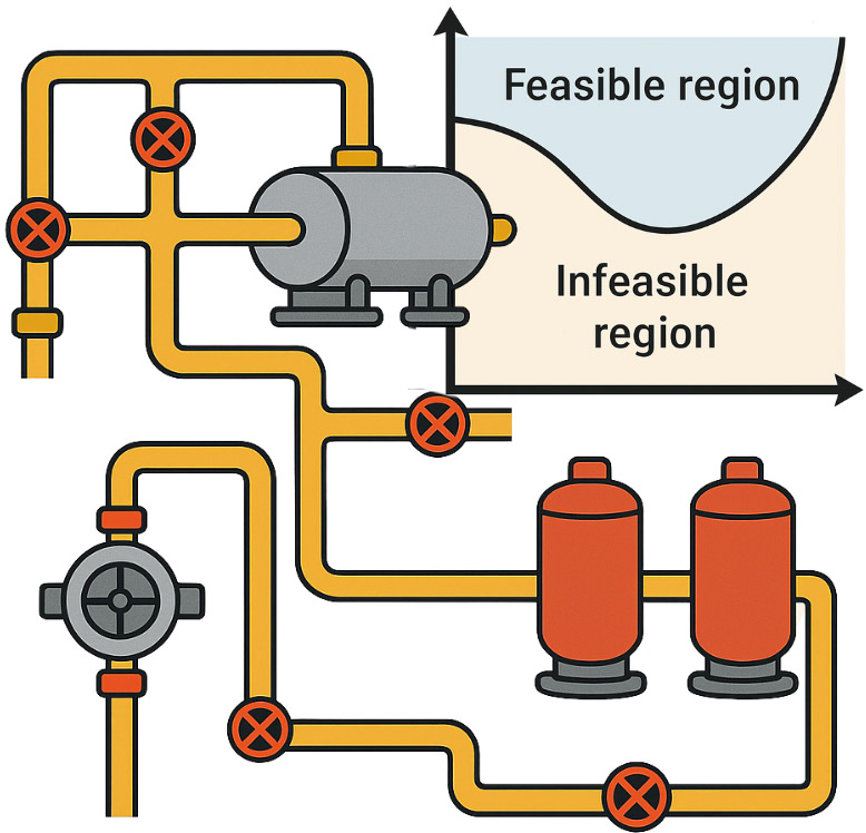 Feasibility analysis of gas networks