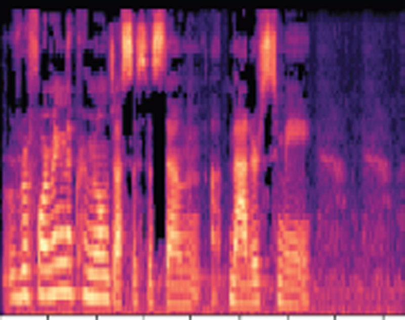 MFCC spectrogram of a lie data