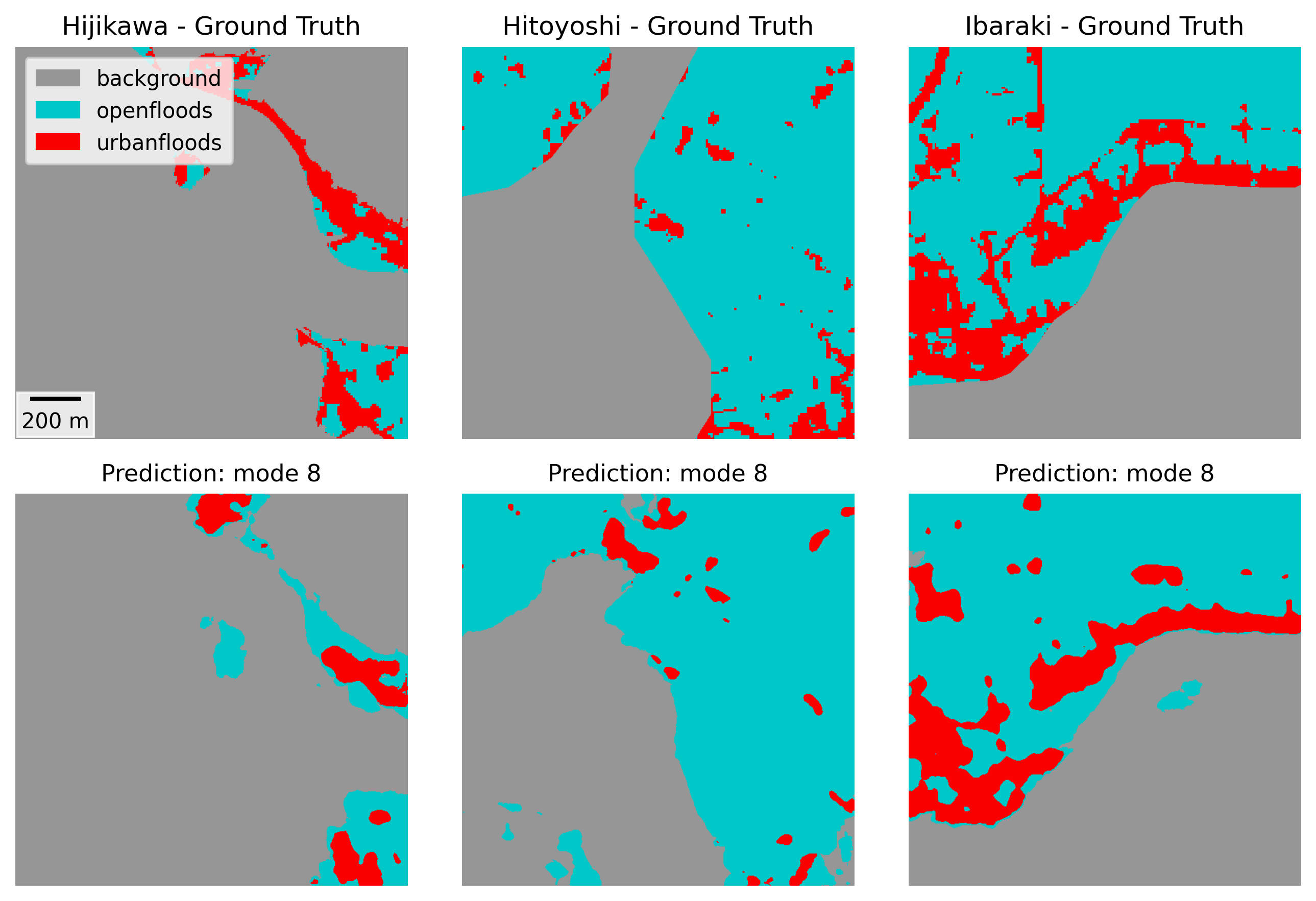 Flood mapping using SAR and geographical features