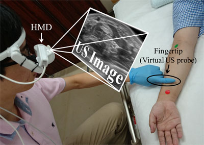 Virtual ultrasonic probe system