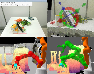 Teleoperating Assistive Robots: A Novel User Interface Relying on Semi-Autonomy and 3D Environment Mapping