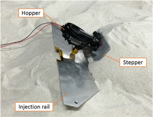 Motion analysis of hopping robot on soft soil