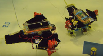 Educational robot competition in underwater