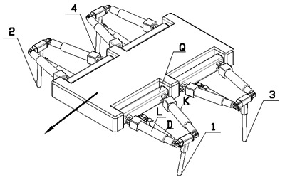 A new amphibious quadruped robots