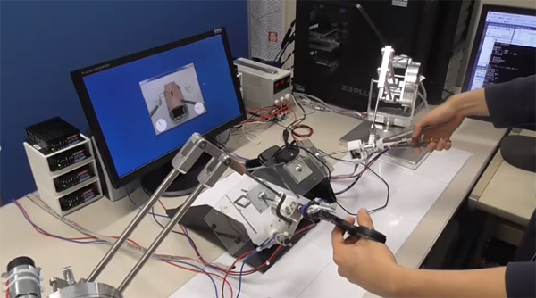 Training system for endoscopic surgery