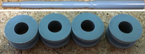 Picture of ceramics spool and sleeve
