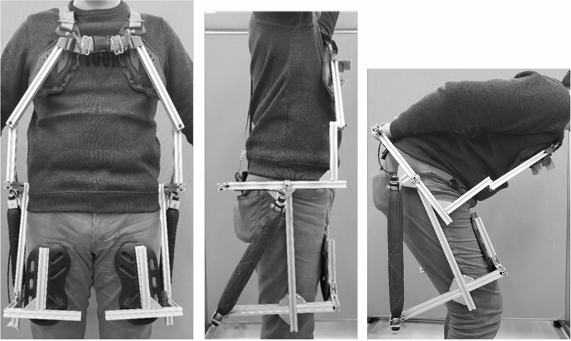 Proposed semi-crouching assistive device (SCADev)