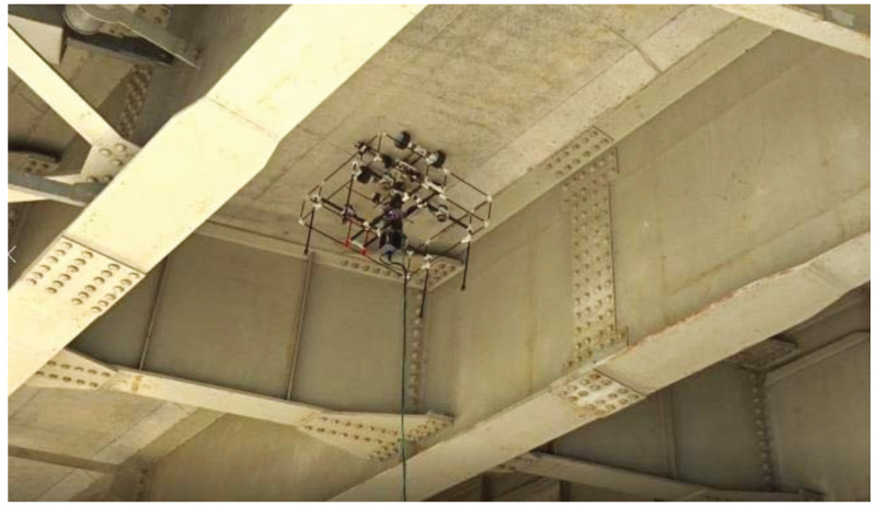 New UAV for bridge inspection