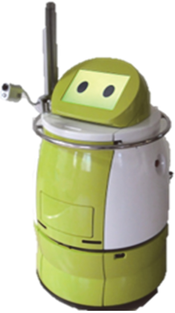 The hospital roving robot, Terapio