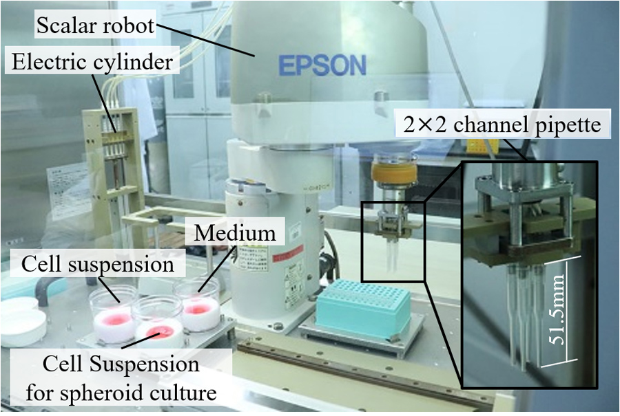 Study on Pipetting Motion Optimization of Automatic Spheroid Culture System for Spheroid Formation