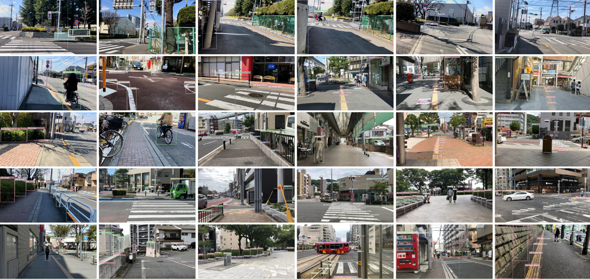 VIDVIP: Dataset for Object Detection During Sidewalk Travel