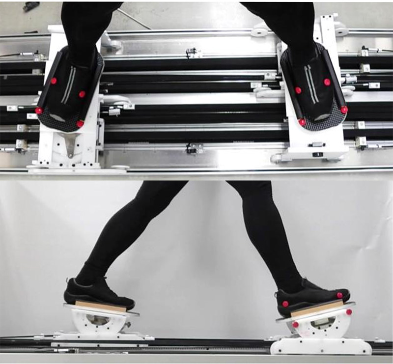 Mechanism and Effect of Tread Swing for Lower Limbs Strength Training Device