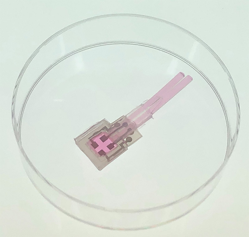 Cell tactile sensor built on nano sheets