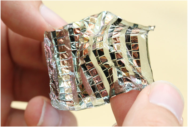 Flexible Thin-Film Device for Powering Soft Robots