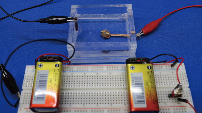 Low-voltage activation of untethered robots