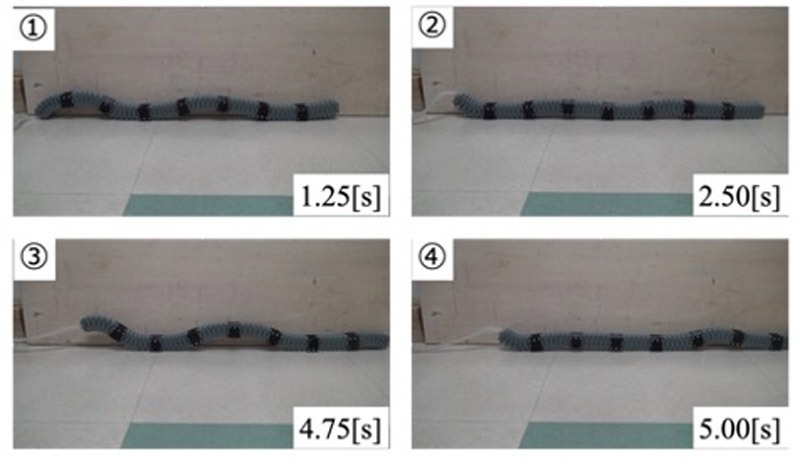 Development of Flexible Deformation Mobile Robot Composed of Multiple Units and Pneumatic Self-Excited Valve