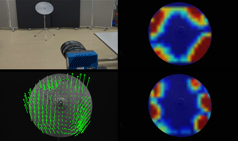 Real-time visualization of vibration using high-speed vision