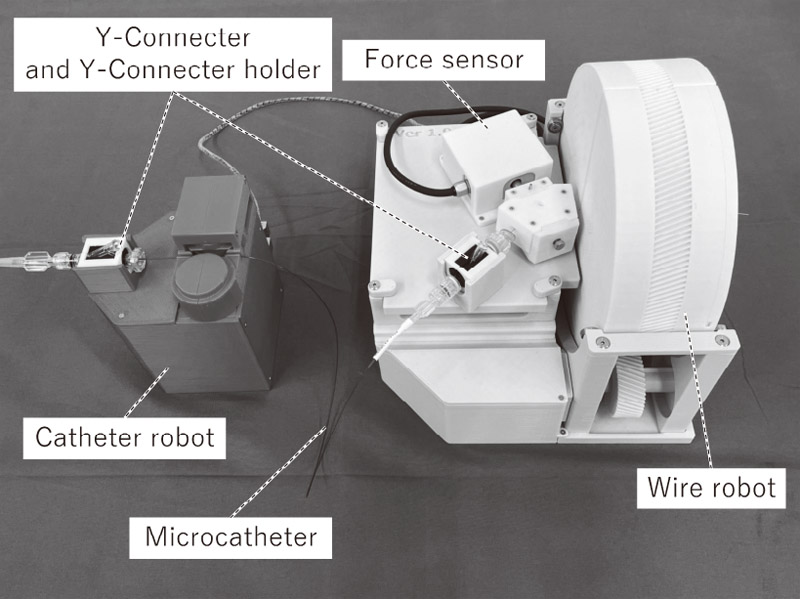 Development of a Force Sensor for a Neuroendovascular Intervention Support Robot System