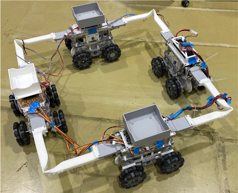 Closed link deformable mobile robot