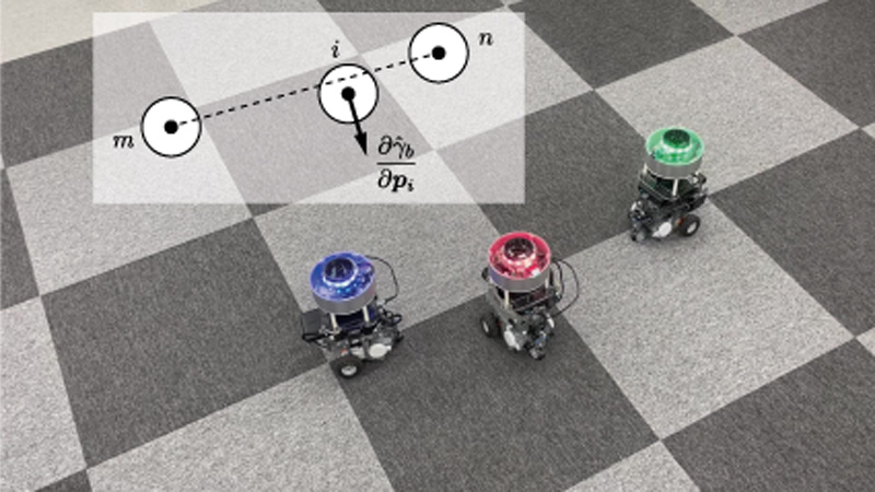 Restore bi-connectivity of line-of-sight network