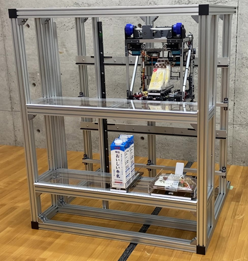Automated display shelf for dynamic layouts
