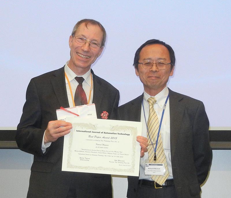 IJAT Best Paper Award 2015